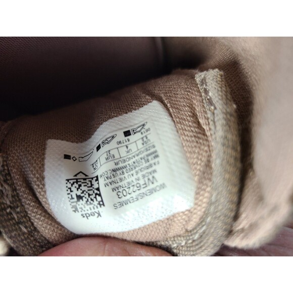 Keds Center II Sneakers 6.5 Walnut Cotton Slub Dream Foam Casual Lace-Up Shoe - Picture 5 of 7